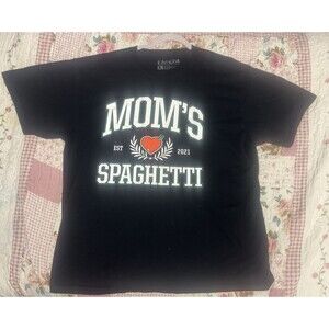 Official EMINEM "Mom's Spaghetti" Heart T-Shirt Size XL